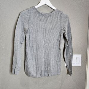 Banana Republic Gray Knit Sweater